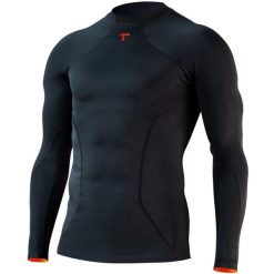 Podkoszulka bramkarska dla dorosłych Anti Abrasion Shirt 2.0 ochronna. Czarne podkoszulki T1TAN, s, bez wzorów, z tworzywa sztucznego, bez ramiączek. Za 249.99 zł.