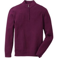 Sweter ze stójką Regular Fit bonprix czarny bez. Swetry nierozpinane marki bonprix. Za 49.99 zł.