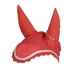 Czapka z muchą dla koni Equestro SS00207. Szare krawaty i muchy EQUESTRO, bez wzorów, z bawełny. Za 78.70 zł.