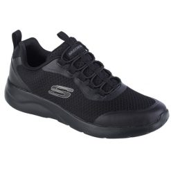 Buty sportowe Sneakersy męskie, Skechers Dynamight 2.0 - Setner. Czarne buty sportowe casual Skechers, bez wzorów, bez zapięcia. Za 249.99 zł.