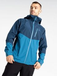 Dare 2b Kurtka przeciwdeszczowa "Breathe Out" w kolorze niebieskim rozmiar: XXL. Niebieskie kurtki outdoor i hardshell Dare 2B, m, bez wzorów, bez kaptura. Za 239.99 zł.