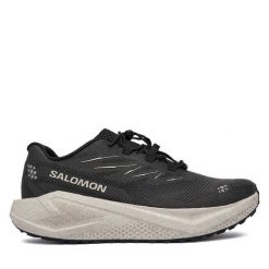 Buty do biegania Salomon. Szare buty do biegania Salomon, bez wzorów, bez zapięcia, do biegania. Za 599.99 zł.