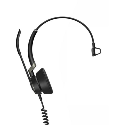 Jabra Engage 50 Zestaw słuchawkowy Przewodowa Opaska na głowę Biuro/centrum telefoniczne USB Type-C Bluetooth Czarny. Czarne słuchawki bezprzewodowe Jabra. Za 555.99 zł.