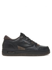 REPLAY Sneakersy GMZ3G .000.C0057L Czarny. Czarne buty sportowe casual Replay, bez wzorów, ze skóry, bez zapięcia. Za 489.99 zł.