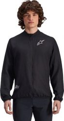 Wiatroodporna kurtka Alpinestars A-Aria męska. Czarne kurtki Alpinestars, m, bez wzorów, z materiału, bez kaptura. Za 429.55 zł.