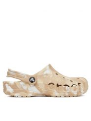 Crocs Klapki BAYA MARBLED CLOG 206935-2ZM Beżowy. Brązowe klapki Crocs, z tworzywa sztucznego. Za 239.99 zł.