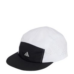 CZAPKA RUN 5-PANEL CLIMACOOL. Białe czapki z daszkiem Adidas, bez wzorów, z materiału. Za 162.00 zł.
