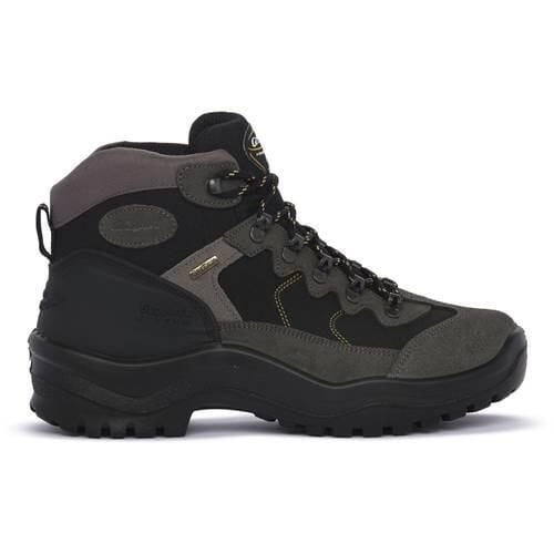 Buty trekkingowe męskie Grisport 10694S12G. Czarne buty turystyczne Grisport, na zimę, bez wzorów, z materiału, za kostkę, bez zapięcia, trekkingowe. Za 435.00 zł.