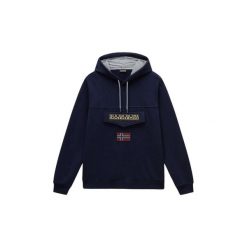 Bluza z kapturem Napapijri Burgee Winter 4. Niebieskie bluzy z kapturem Napapijri, na zimę, l, bez wzorów, ze skóry, z kapturem. Za 458.00 zł.