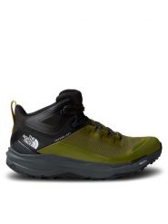 The North Face Trekkingi Vectiv Exploris 2 Mid NF0A7W6ARMO1 Zielony. Zielone botki sznurowane The North Face, bez wzorów, ze skóry, bez obcasa, bez zapięcia. Za 749.99 zł.