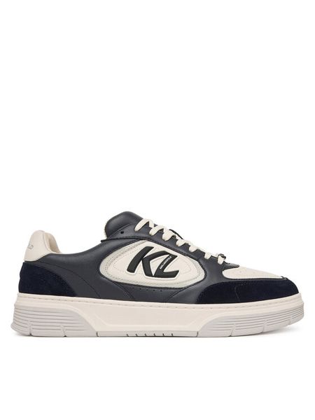 KARL LAGERFELD Sneakersy Kourtney KL53026 Granatowy. Niebieskie buty sportowe casual KARL LAGERFELD, bez wzorów, ze skóry, bez zapięcia. Za 607.99 zł.