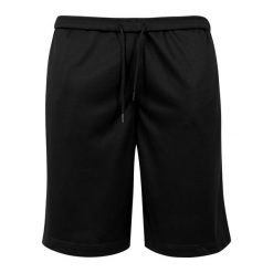 Siatkowe Spodenki Dla Dorosłych Unisex. Czarne szorty BUILD YOUR BRAND, s, bez wzorów, sportowe. Za 90.99 zł.
