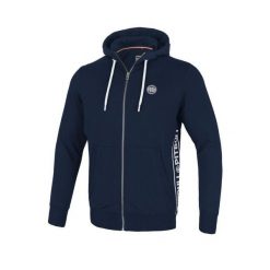 Bluza męska Pitbull rozpinana z kapturem French Terry Reno. Czarne bluzy z kapturem PITBULL, m, bez wzorów, z kapturem. Za 269.00 zł.