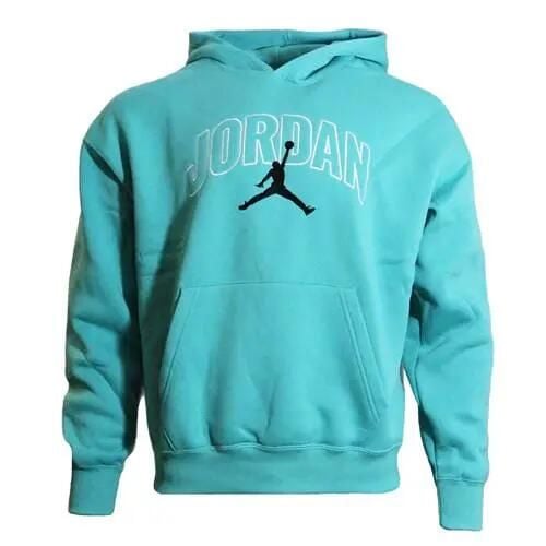 Bluza sportowa męska Nike Air Jordan. Niebieskie bluzy z kapturem Nike, m, bez wzorów, z bawełny, z kapturem. Za 478.00 zł.