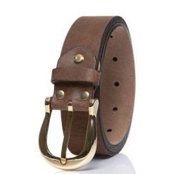 MUSTANG PASEK SKÓRZANY SOPO-MUS123 690 35mm Ledergürtel. Brązowe paski Mustang, bez wzorów, z jeansu, eleganckie. W wyprzedaży za 29.99 zł.