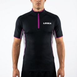 Koszulka treningowa BOSTON MC. Czarne buty do biegania Legea, bez wzorów, z materiału, bez zapięcia, do biegania. Za 70.00 zł.