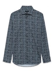 Matinique Koszula - Regular fit - w kolorze granatowym rozmiar: 46. Niebieskie koszule Matinique, bez wzorów, z bawełny, bez kołnierzyka, bez ramiączek. Za 208.99 zł.