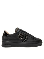 PHILIPP PLEIN Sneakersy FADS MSC3997 PLE005N Czarny. Czarne buty sportowe casual Philipp Plein, bez wzorów, ze skóry, bez zapięcia. Za 3,549.00 zł.