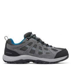 Trekkingi Columbia. Czarne buty trekkingowe Columbia, bez wzorów, bez zapięcia. Za 309.99 zł.