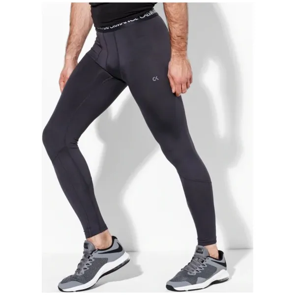 Calvin Klein Leggings Full Length , szary, rozmiar M. Szare odzież kompresyjna CALVIN KLEIN, m, bez wzorów, z materiału. W wyprzedaży za 179.99 zł.