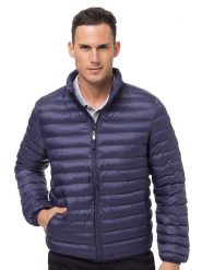 Northwood Kurtka pikowana w kolorze granatowym rozmiar: S. Niebieskie kurtki Northwood, s, bez wzorów, bez kaptura. Za 130.99 zł.