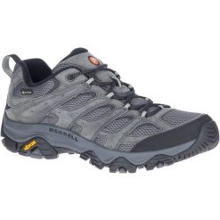 Buty Trekkingowe Męskie Merrell Moab 3 Gore-Tex. Szare buty trekkingowe Merrell, bez wzorów, z gore-texu, bez zapięcia, trekkingowe, gore-tex. Za 559.99 zł.