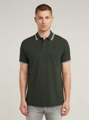 G-Star Koszulka polo w kolorze khaki rozmiar: XXL. Brązowe koszulki polo sportowe G-Star, xxl, bez wzorów, bez kołnierzyka, bez ramiączek. Za 109.95 zł.