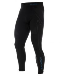 Termoaktywne męskie legginsy narciarskie Thermo. Czarne bielizna termoaktywna Brubeck, na zimę, m, bez wzorów, z dzianiny, bez ramiączek, narciarskie. Za 120.99 zł.