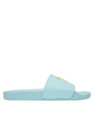 Guess Klapki F5GZ05 BB00F Niebieski. Niebieskie klapki Guess, z tworzywa sztucznego. Za 129.99 zł.