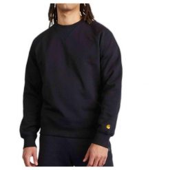 Bluza z kapturem Carhartt czarna bawełniana. Czarne bluzy z kapturem Carhartt, s, bez wzorów, z bawełny, z kapturem. Za 346.00 zł.