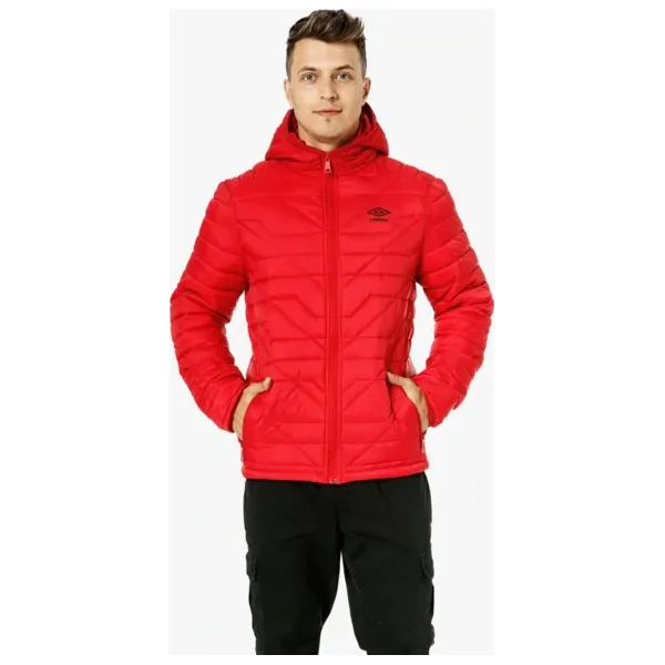 Umbro Kurtka Garnet , czerwony, rozmiar XXL. Czerwone kurtki Umbro, m, bez wzorów, z materiału, bez kaptura. W wyprzedaży za 199.99 zł.