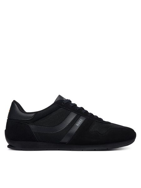 BOSS Sneakersy Levon 50568468 Czarny. Czarne buty sportowe casual Boss, bez wzorów, ze skóry, bez zapięcia. Za 554.99 zł.