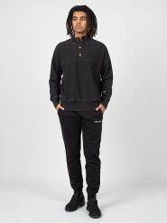 Champion Bluza | 216490 | Mężczyzna | Czarny. Czarne bluzy Champion, m, bez wzorów, z bawełny, bez kaptura. W wyprzedaży za 219.00 zł.