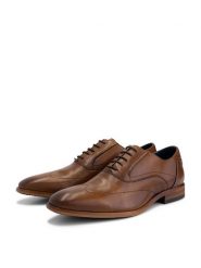 DENBROECK Trzewiki "Platt St." w kolorze jasnobrązowym rozmiar: 43. Brązowe botki sznurowane DENBROECK, bez wzorów, bez obcasa, bez zapięcia. Za 441.95 zł.