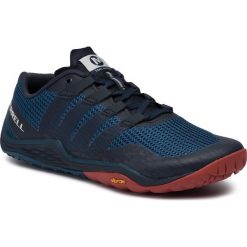 Trekkingi MERRELL - Trail Glove 5 J62285 Sailor Blue. Niebieskie trekkingi Merrell, bez wzorów, z materiału, bez zapięcia. Za 399.00 zł.