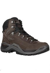 Buty trekkingowe męskie Lowa Renegade Evo Mid Gtx. Brązowe buty turystyczne Lowa, na zimę, bez wzorów, z materiału, za kostkę, bez zapięcia, trekkingowe. Za 1,094.55 zł.