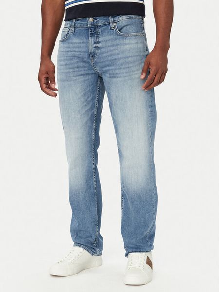 Guess Jeansy Angels M6YAN2 D1480 Niebieski Slim Fit. Niebieskie jeansy Guess, m. Za 434.99 zł.