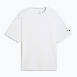 Koszulka męska PUMA Hyrox City Lifestyle Tee white. Białe buty sportowe casual Puma, bez wzorów, bez zapięcia. Za 139.99 zł.