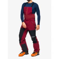 Spodnie skiturowe męskie Berghaus MTN Arete Descnd GTX Bib Pant. Czerwone spodnie narciarskie i snowboardowe Berghaus, m, bez wzorów, narciarskie. Za 1,395.99 zł.