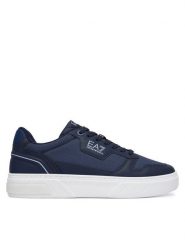 EA7 Emporio Armani Sneakersy 7X000786 AF26388 MB635 Granatowy. Niebieskie buty sportowe casual EA7 Emporio Armani, bez wzorów, z materiału, bez zapięcia. Za 769.99 zł.