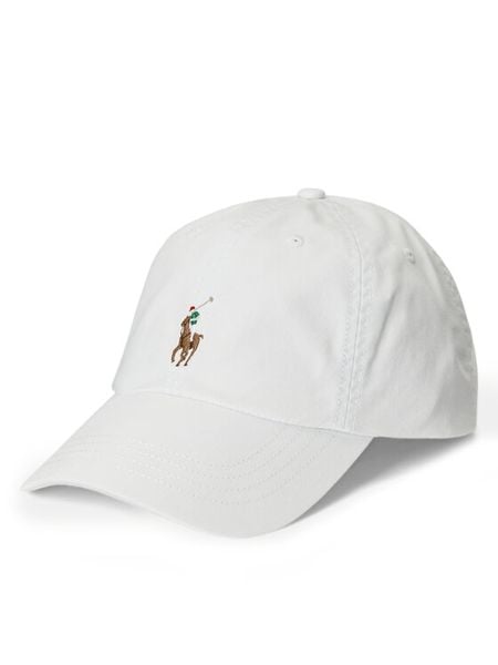 Polo Ralph Lauren Czapka z daszkiem 710834737019 Biały. Białe czapki z daszkiem Polo Ralph Lauren, bez wzorów, z bawełny. Za 255.99 zł.