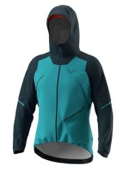 DYNAFIT Kurtka kolarska "Ride" w kolorze turkusowo-czarnym rozmiar: S. Czarne kurtki outdoor i hardshell Dynafit, s, bez wzorów, bez kaptura. Za 590.20 zł.