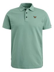 PME Legend Koszulka polo w kolorze zielonym rozmiar: L. Zielone koszulki polo PME Legend, l, bez wzorów, z bawełny, bez kołnierzyka, bez ramiączek. Za 163.95 zł.
