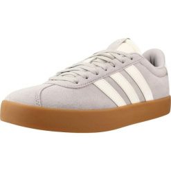 Buty ADIDAS VL COURT 3.0 Szary. Szare buty turystyczne Adidas, bez wzorów, z tkaniny, bez zapięcia, na fitness i siłownię. Za 337.80 zł.