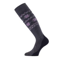 Skarpety merino FWI. Szare skarpety LASTING, bez wzorów, z elastanu. Za 116.00 zł.
