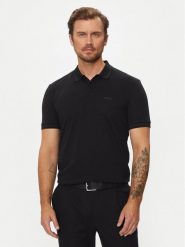 Boss Polo Pio 1 50507583 Czarny Regular Fit. Czarne koszulki polo Boss, m, bez wzorów, z bawełny, bez kołnierzyka, bez ramiączek. Za 309.99 zł.