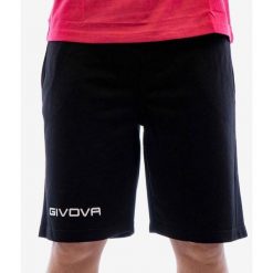 Givova Friend krótkie spodenki sportowe czarne 2XS. Czarne krótkie spodenki sportowe Givova, xs, bez wzorów, z bawełny. Za 68.30 zł.
