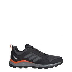Buty Tracerocker 2.0 Trail Running. Brązowe buty do biegania Adidas, bez wzorów, z materiału, bez zapięcia, do biegania. Za 424.80 zł.