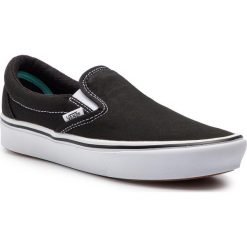 Tenisówki VANS - ComfyCush Slip-On VN0A3WMDVNE1 (Classic) Black/True Whit. Czarne trampki Vans, m, bez wzorów, bez zapięcia. W wyprzedaży za 219.00 zł.