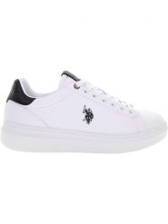 U.S. Polo Assn. Sneakersy w kolorze białym rozmiar: 45. Białe buty sportowe casual U.S. Polo Assn., bez wzorów, bez zapięcia. Za 208.99 zł.